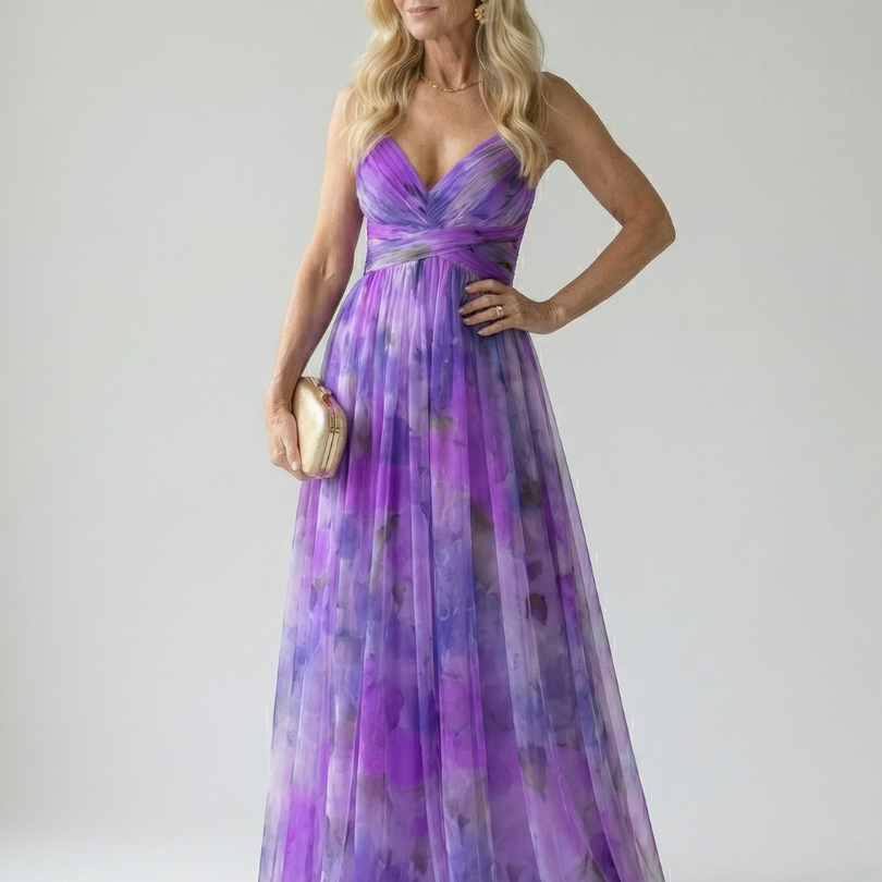 Soft Wrap Maxi Dress