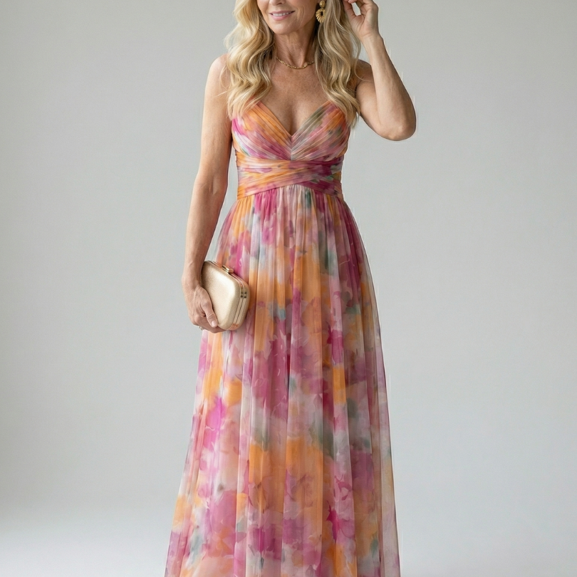 Soft Wrap Maxi Dress