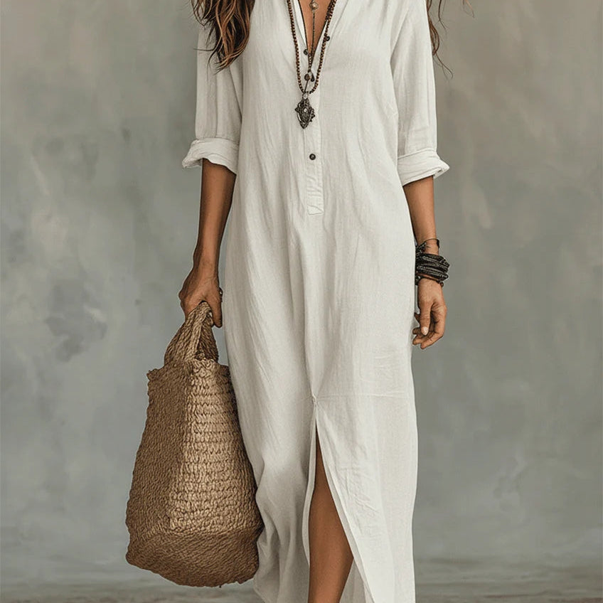 WILLOW | Effortless Maxi Dress Flattering Silhouette Versatile Daily Wear