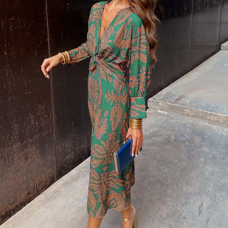 Isadora™ | Printed Midi Dress