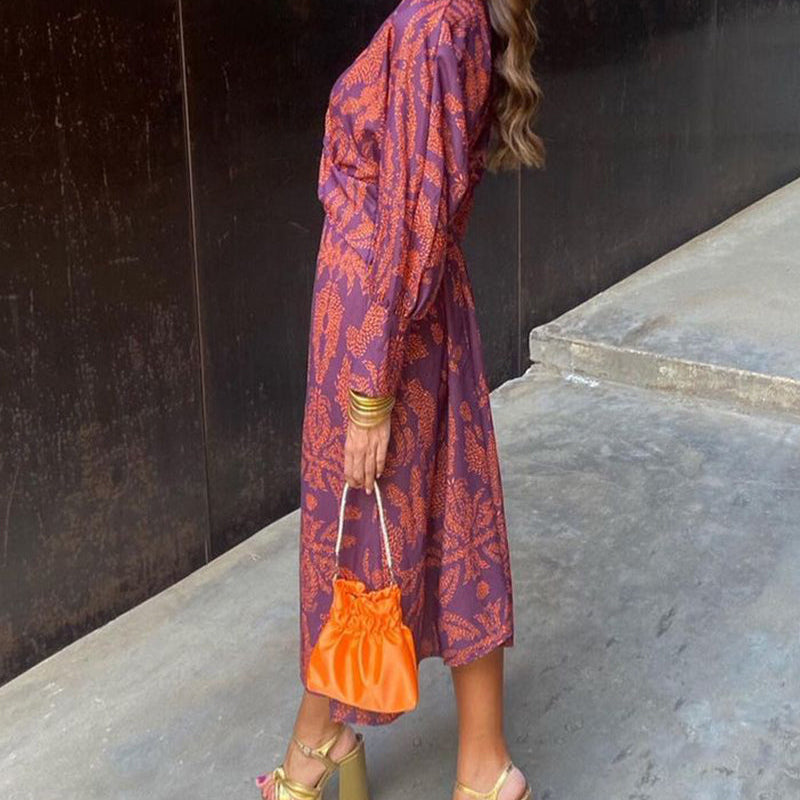 Isadora™ | Printed Midi Dress