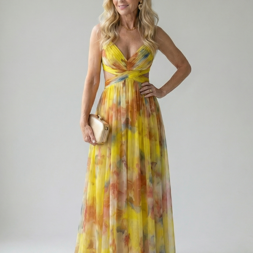 Soft Wrap Maxi Dress