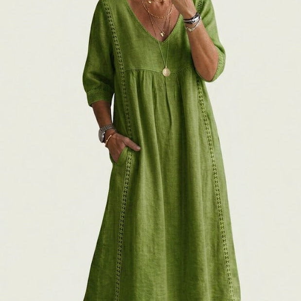 Juliette I Elegance A Line Maxi Dress