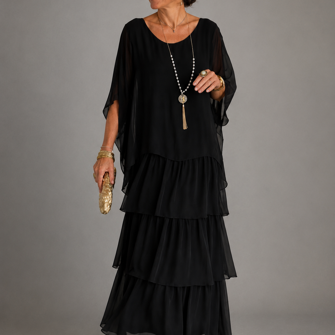 Lara™ | Elegant Flowing Maxi Dress