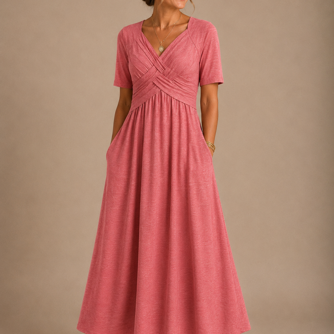 Angeli™ | Elegant Midi Dress