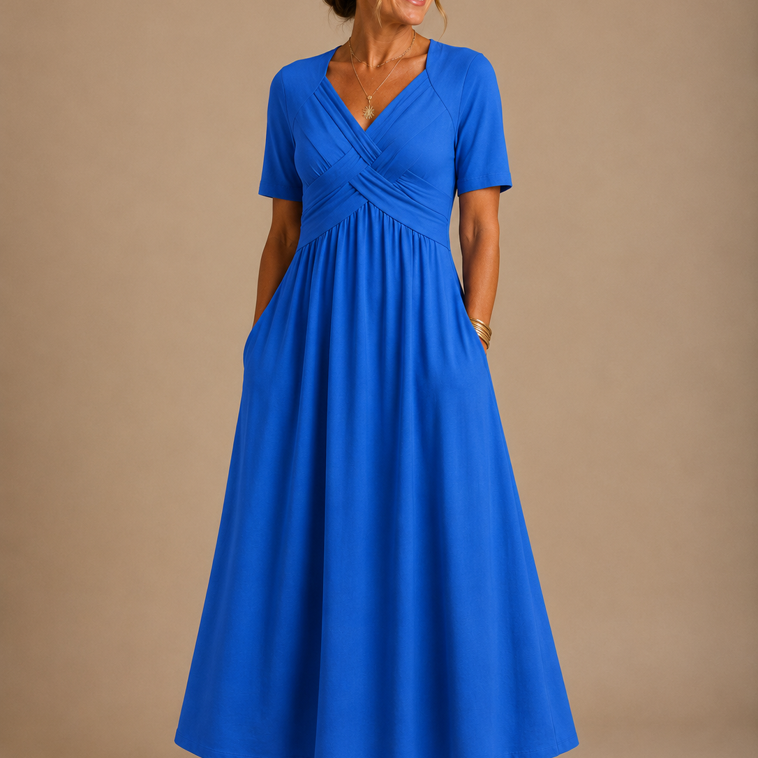 Angeli™ | Elegant Midi Dress