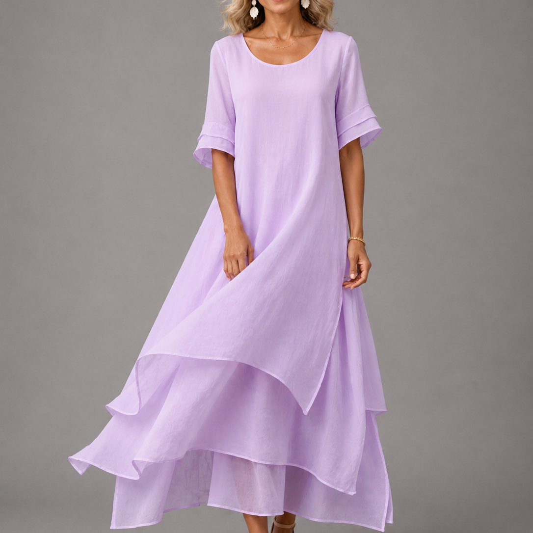 Liora™ | Flowing Grace Maxi Dress