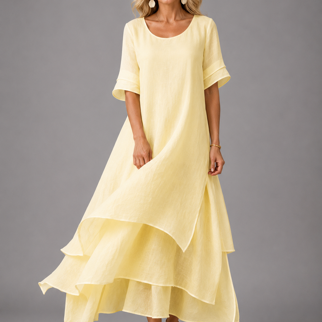 Liora™ | Flowing Grace Maxi Dress