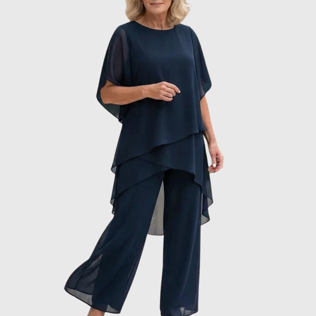 ELARA | Fluid Palazzo Set for Elegant Comfort and Style