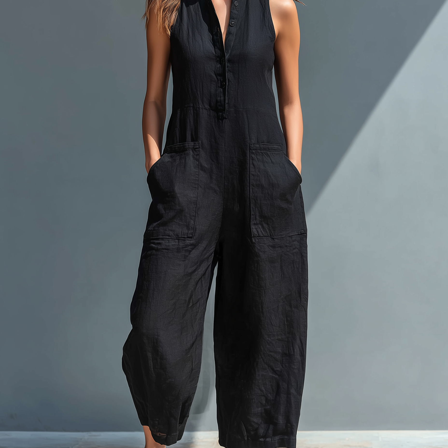 Sleeveless Overall