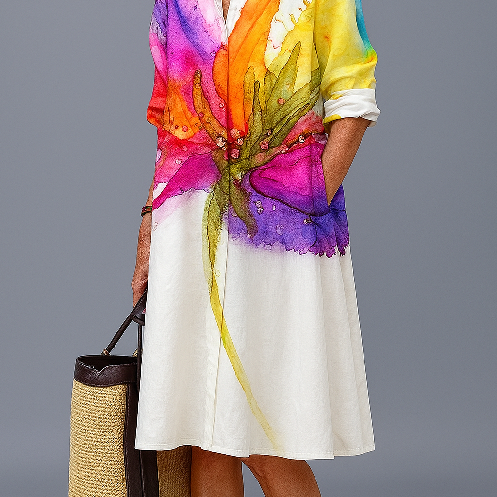 Lydia | Stylish and Carefree Midi Dress