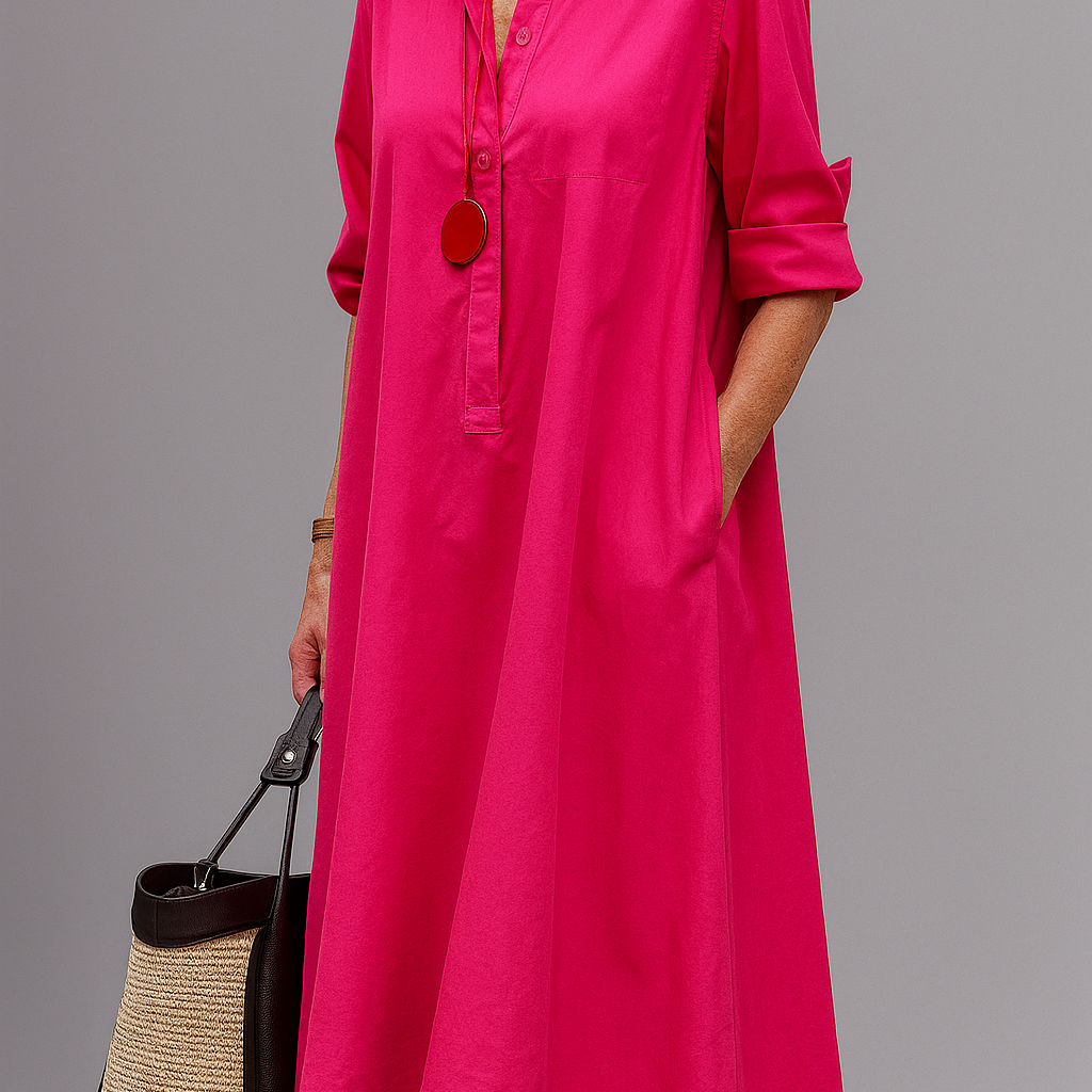 Chloe | Stylish and Carefree Midi Dress