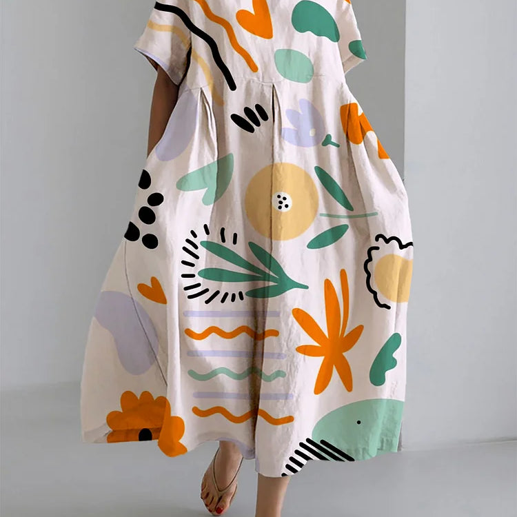 Meli floral summer dress
