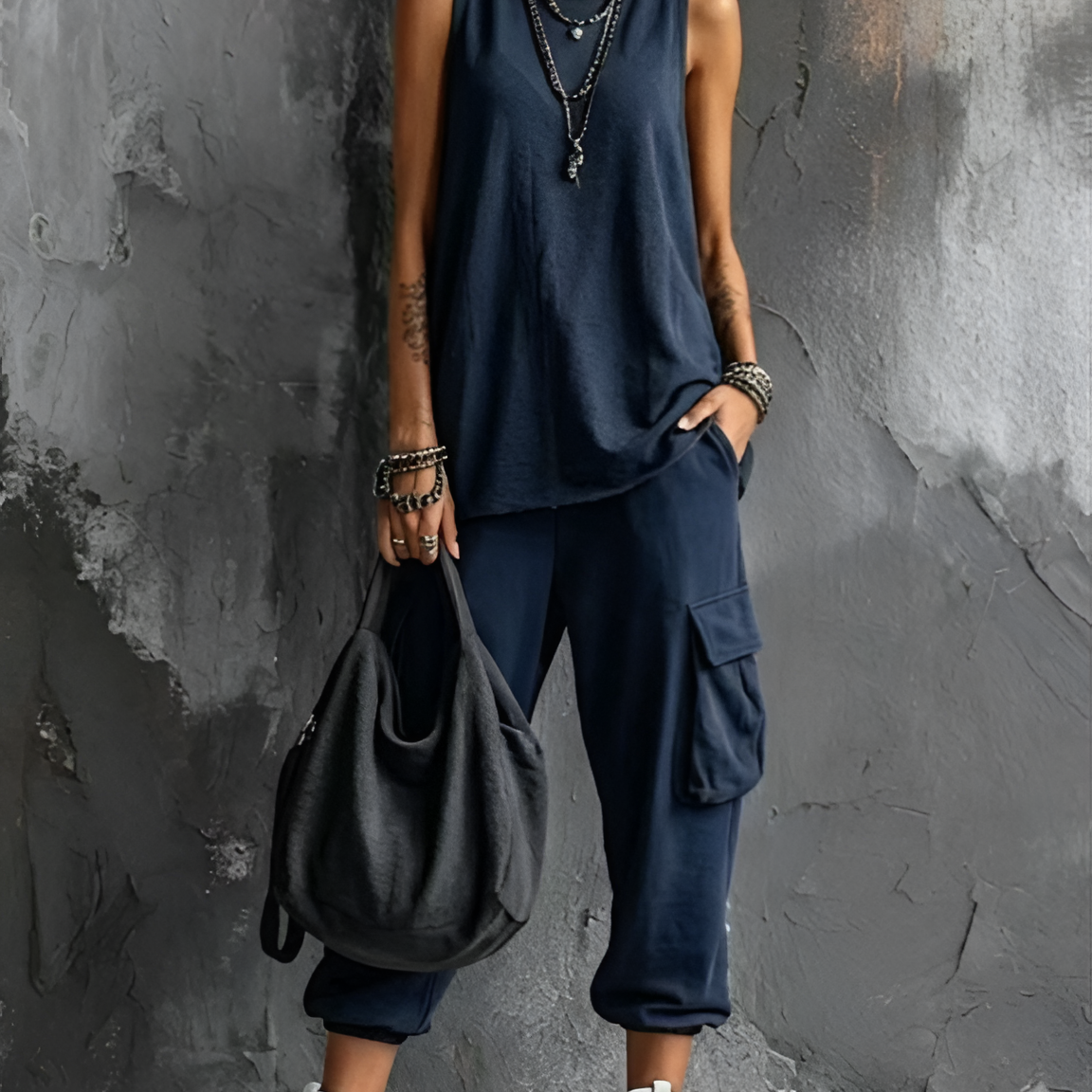 Valentina | Soft Casual Set with Pockets