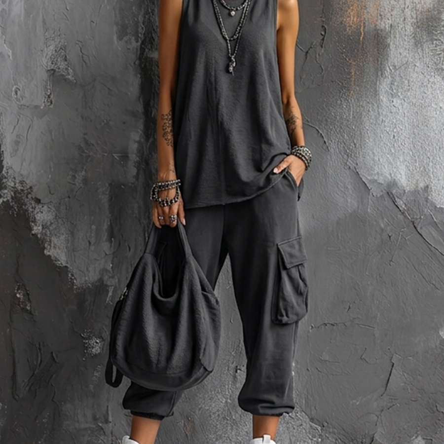 Valentina | Soft Casual Set with Pockets