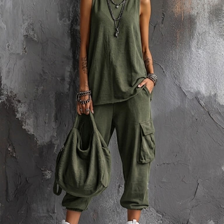 Valentina | Soft Casual Set with Pockets