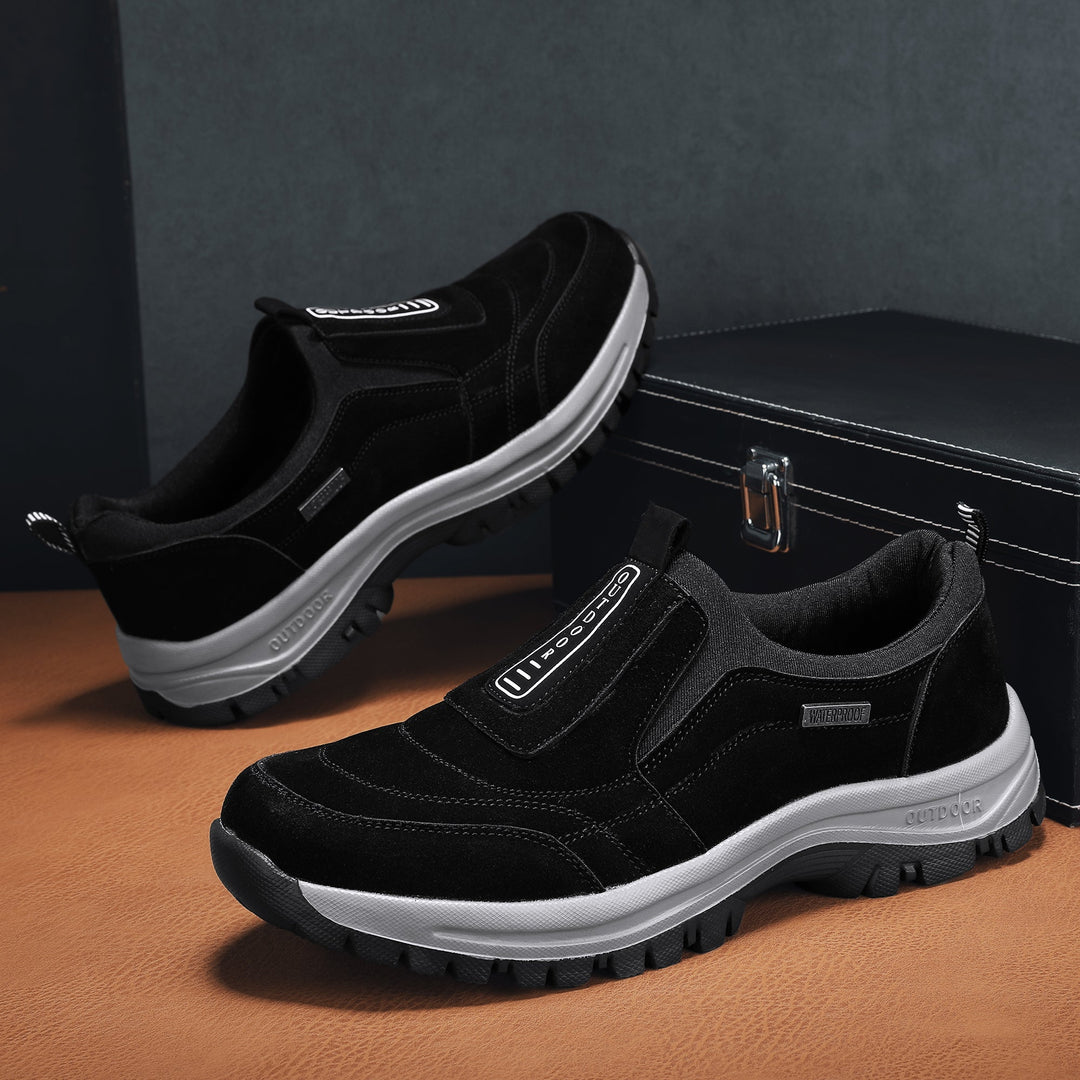 Men's Waterproof Orthopedic Slip-on Walking Shoes