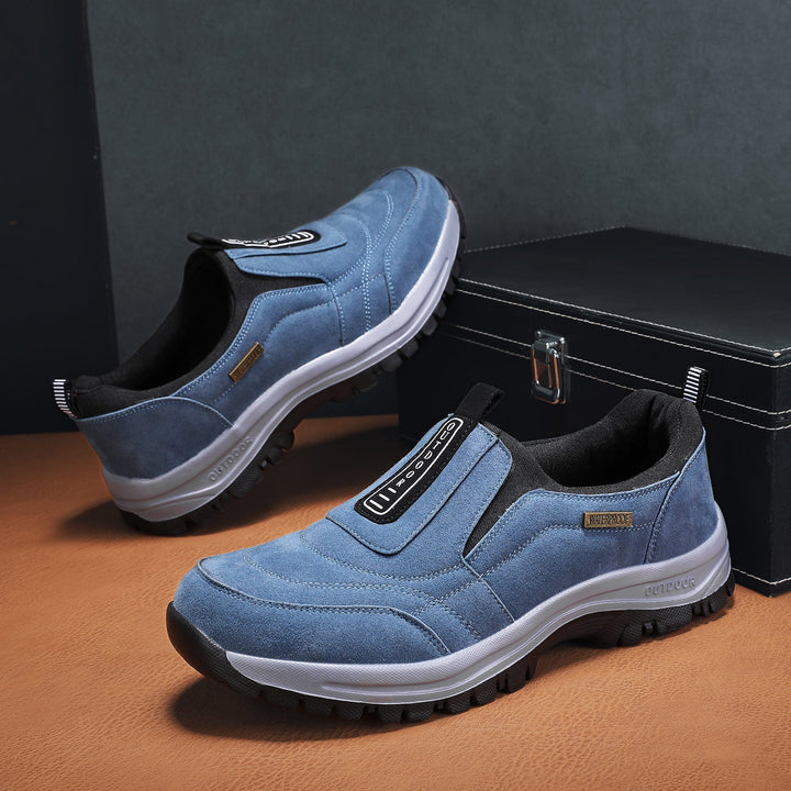 Men's Waterproof Orthopedic Slip-on Walking Shoes