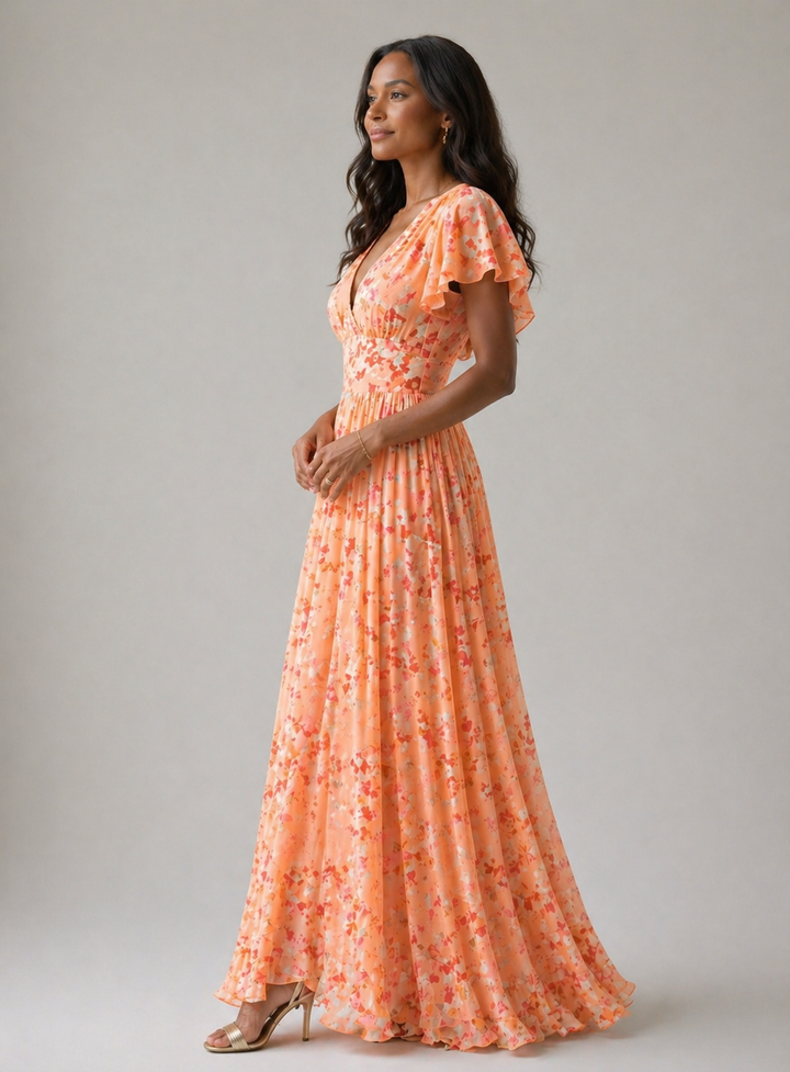Glamorous dress Tummy Coverage