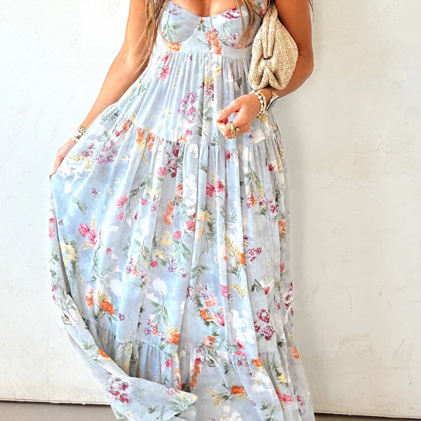 Tea Time Maxi Dress