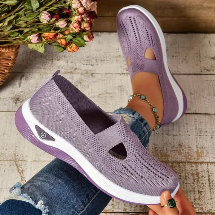 Women's Casual Breathable Slip On Orthopedic Walking Sneakers