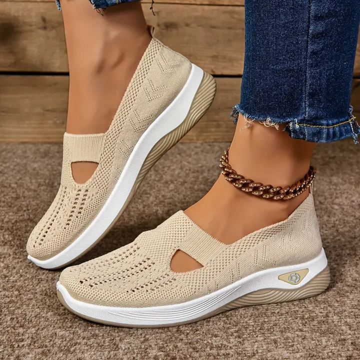 Women's Casual Breathable Slip On Orthopedic Walking Sneakers