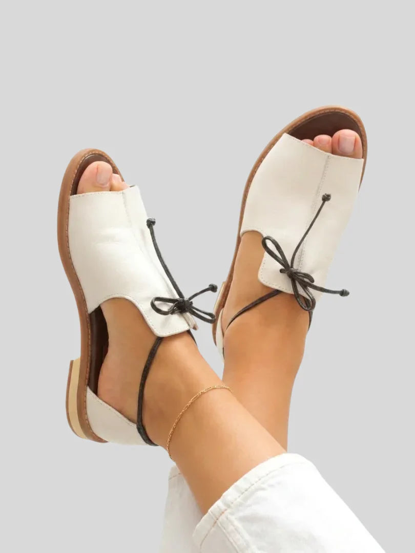 LILLIANA  | STRAP-STYLE LEATHER SANDALS