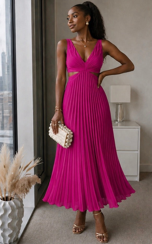 Radiant Twist Dress