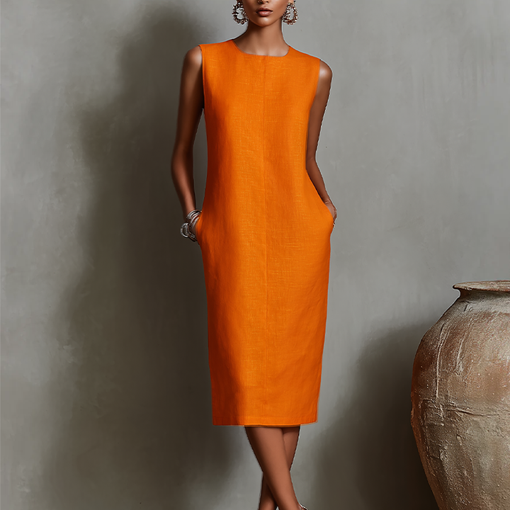 Molly™ Midi Dress with pockets