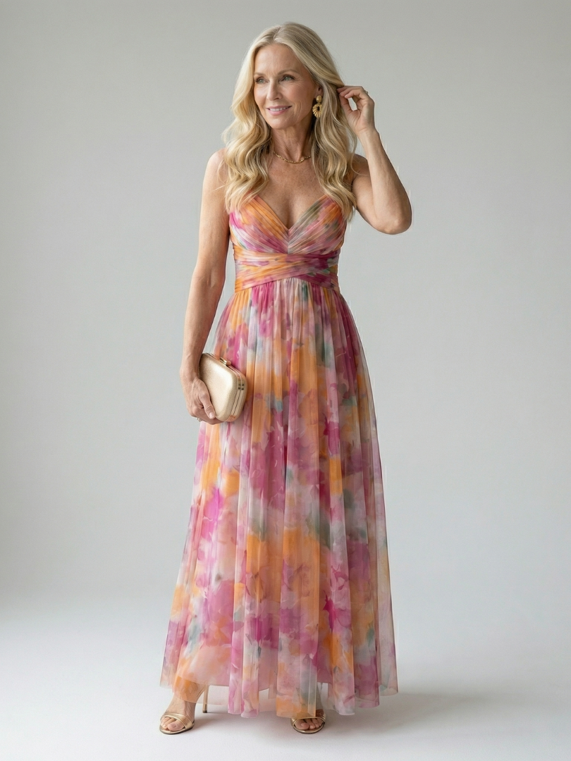 Soft Wrap Maxi Dress
