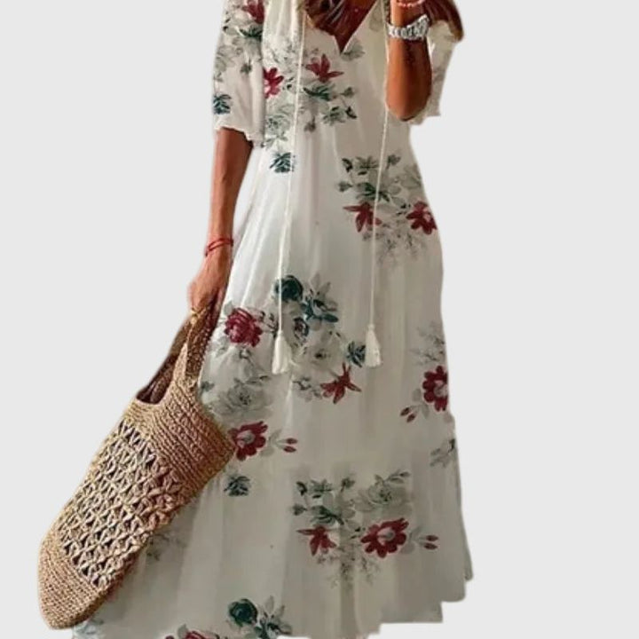 Ramona | Boho Vintage Summer Maxi Dress