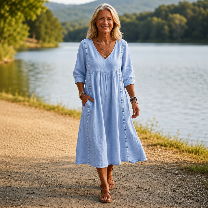 Carmen | Elegant Lightweight Maxi Dress