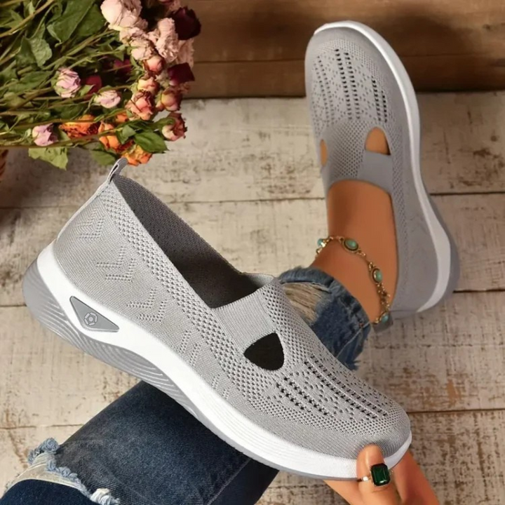 Women's Casual Breathable Slip On Orthopedic Walking Sneakers