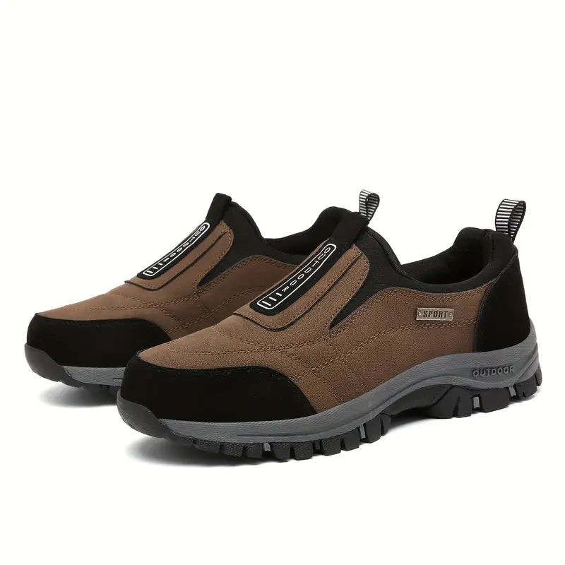 Men's Waterproof Orthopedic Slip-on Walking Shoes