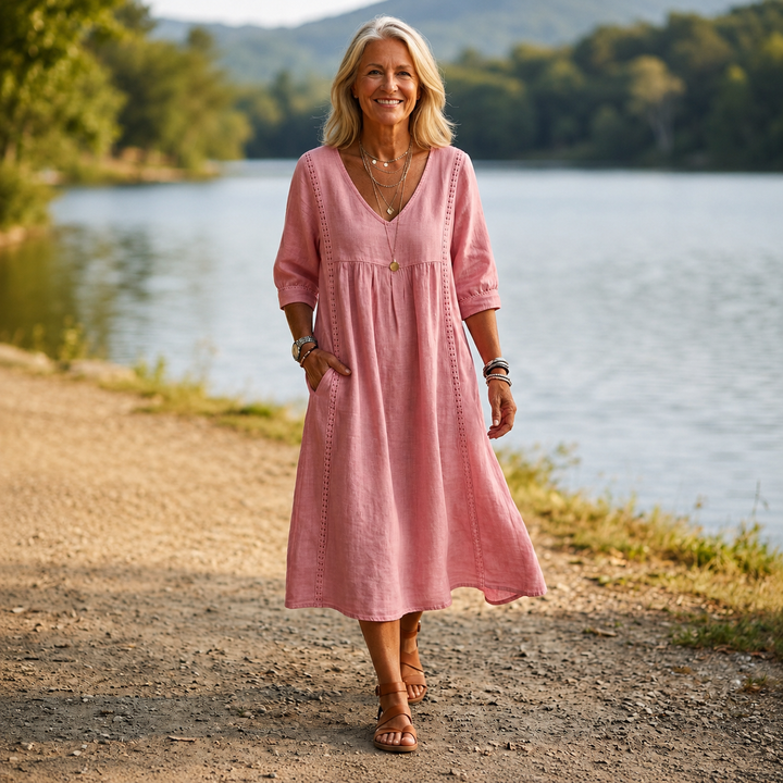 Carmen | Elegant Lightweight Maxi Dress