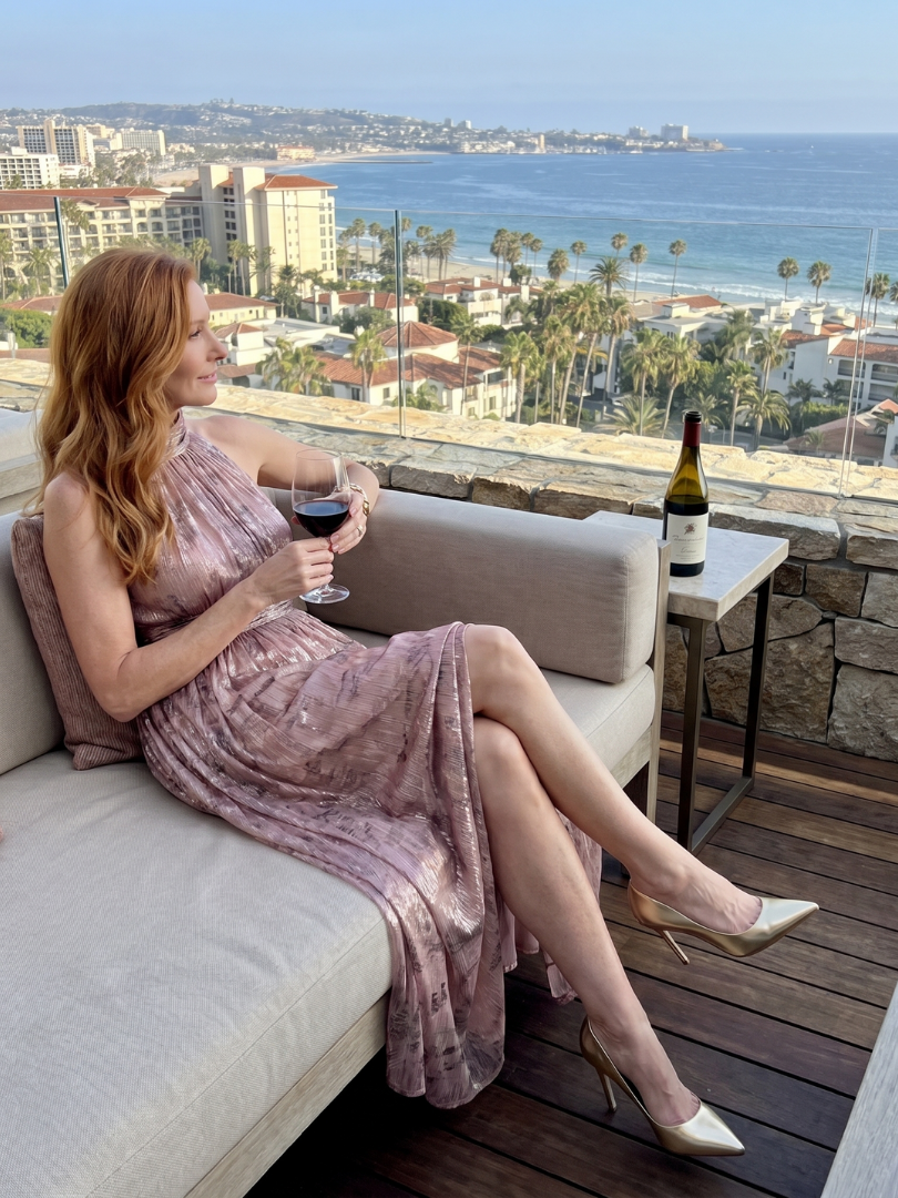 Textured Finish Sleeveless Midi Dress