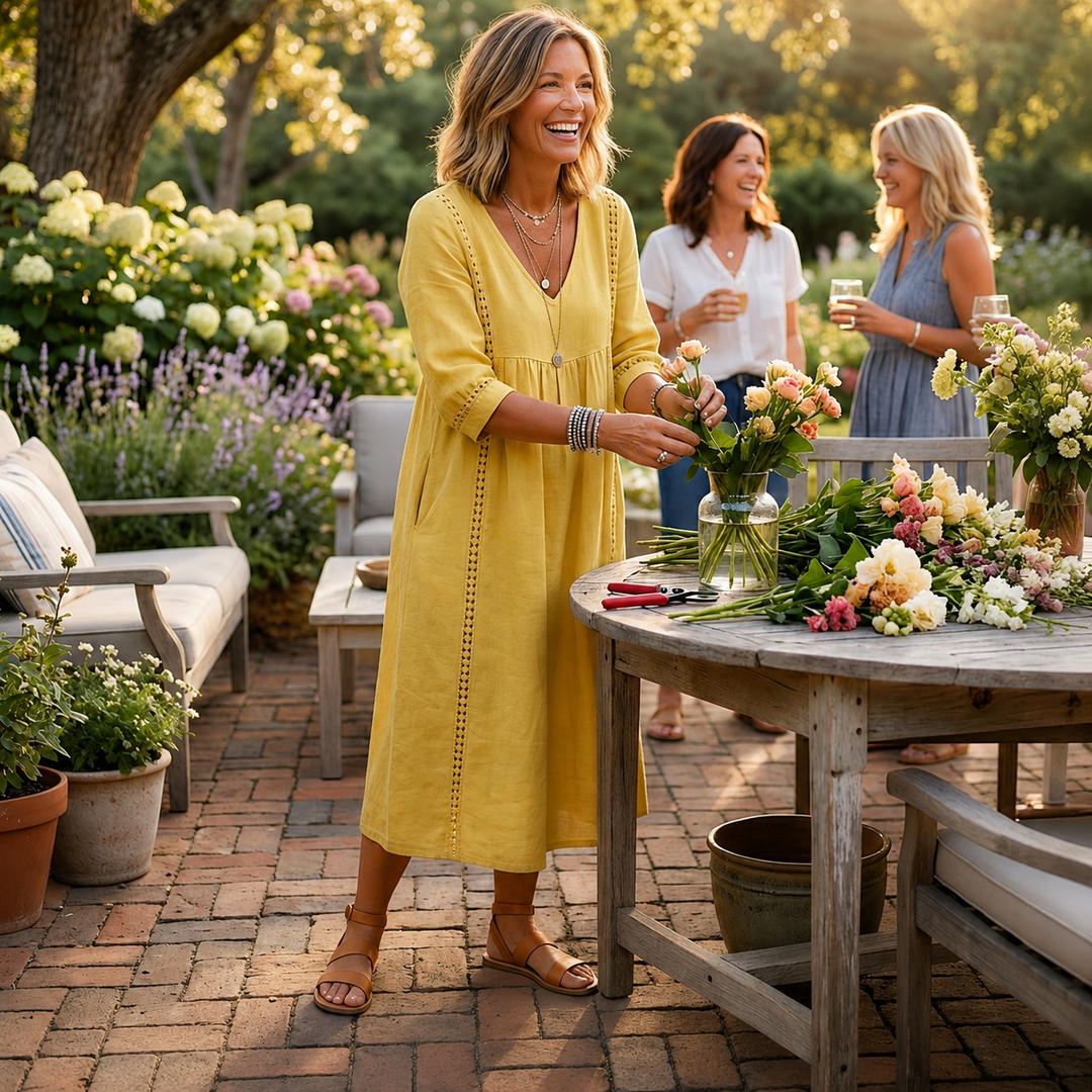 Carmen | Elegant Lightweight Maxi Dress