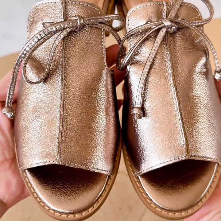 LILLIANA  | STRAP-STYLE LEATHER SANDALS