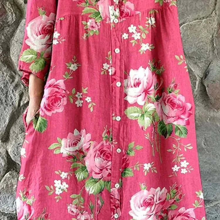 Carmen | Art Floral Dress