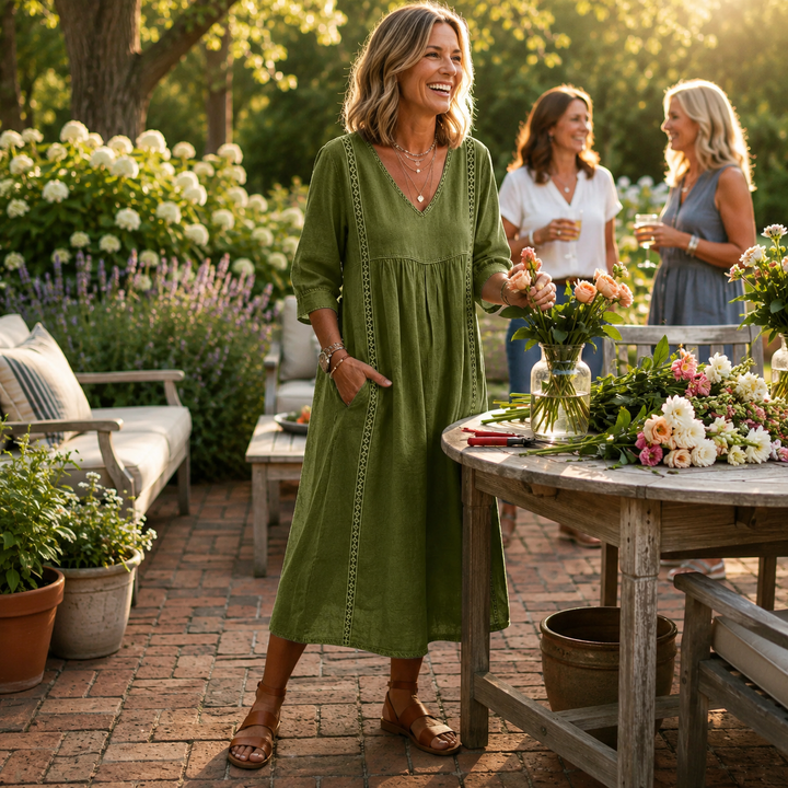 Carmen | Elegant Lightweight Maxi Dress