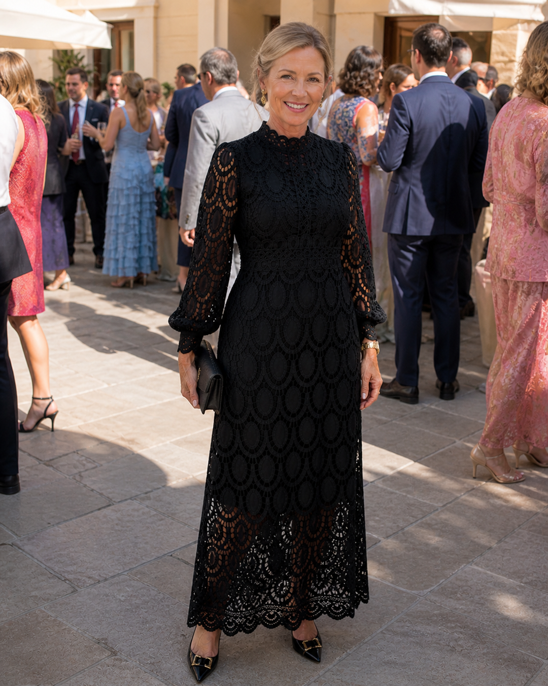 Lace Midi Dress