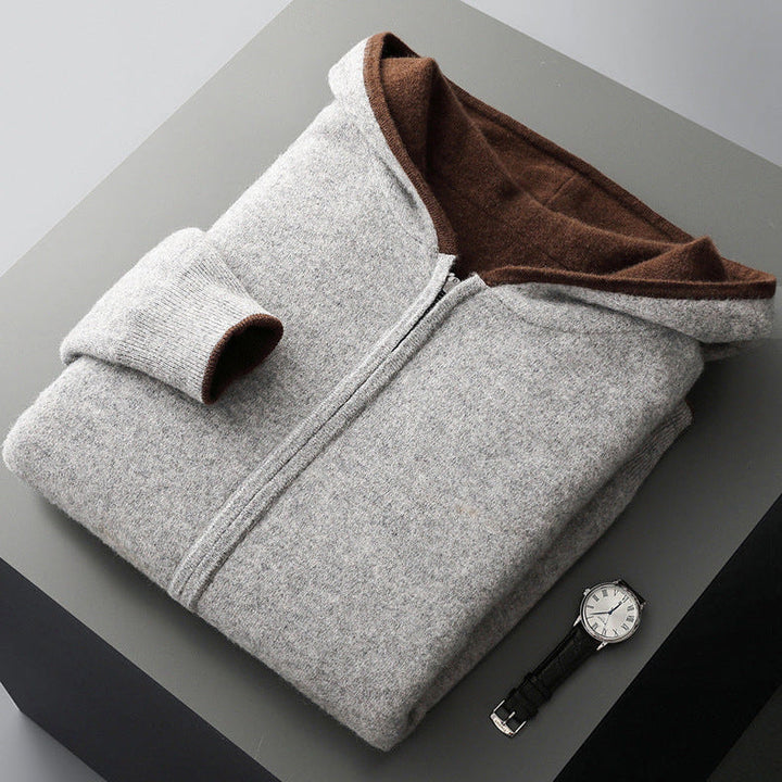 Torino Reversible Cashmere Hoodie