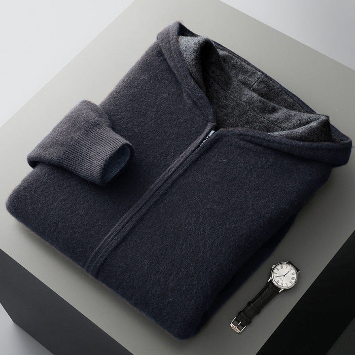 Torino Reversible Cashmere Hoodie