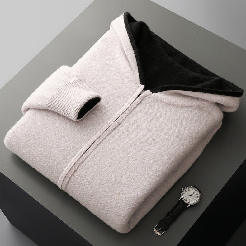 Torino Reversible Cashmere Hoodie
