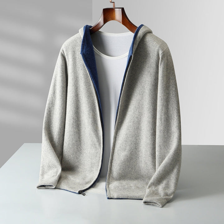 Torino Reversible Cashmere Hoodie