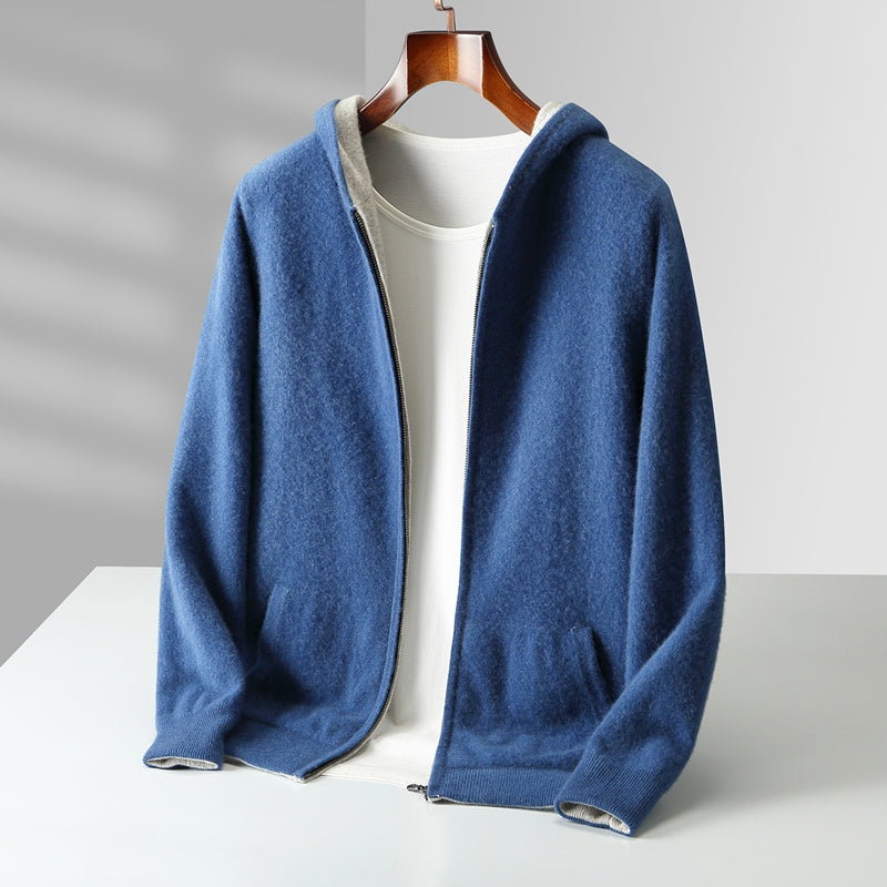 Torino Reversible Cashmere Hoodie