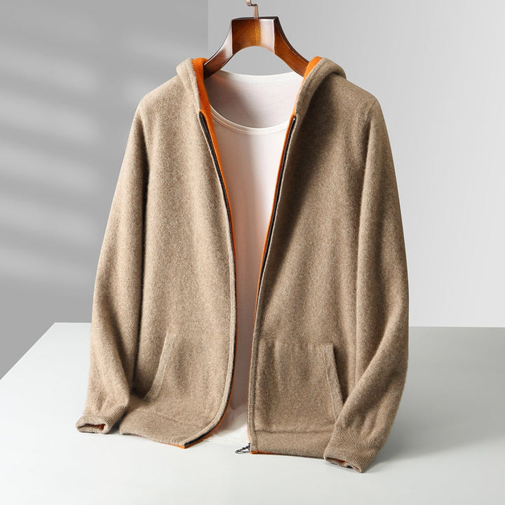 Torino Reversible Cashmere Hoodie