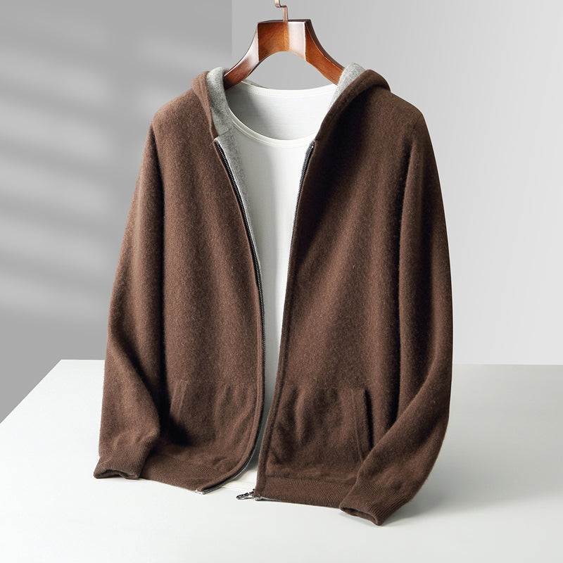 Torino Reversible Cashmere Hoodie
