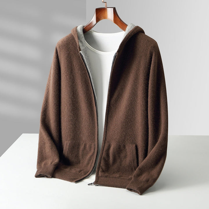 Torino Reversible Cashmere Hoodie