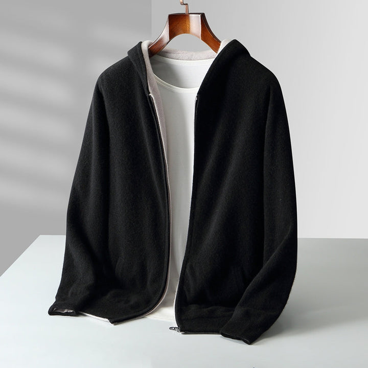 Torino Reversible Cashmere Hoodie